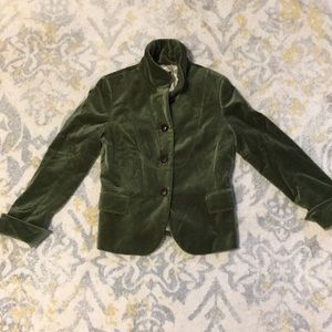 J. Crew velvet blazer